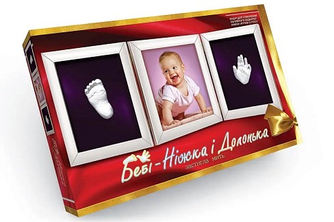 Набір для творчості Бебi-Нiжка i Долонька" укр (5)  БНЛ-01U"
