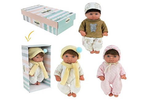 Пупс арт. 2531 (60шт/2)   мікс 3 види короб. 24 см