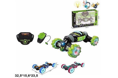 Р.К.Всюдихід-трюкач twist 11626 акум.USB.муз.світ.дрифт.упр.жестами,3кол.кор.32,5*15,6*23,5 /18/