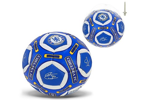 М'яч футбол. арт. FP114 (30шт) CHELSEA  №5, PU 420 грам, 32 панелі,Пакістан,сітка+голка у комплекті