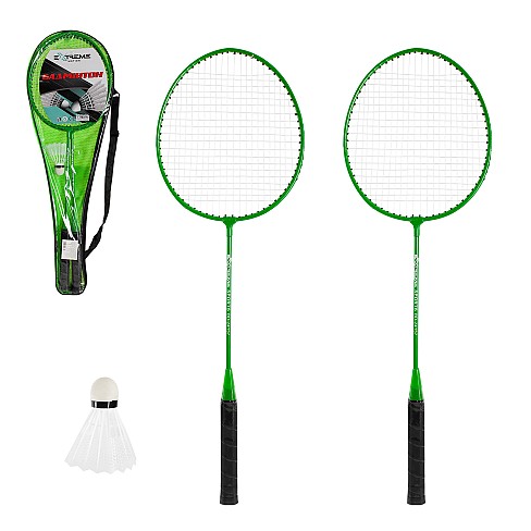 Бадмiнтон арт. BD24157,  2 ракетки+ волан у чохлі 65 см.