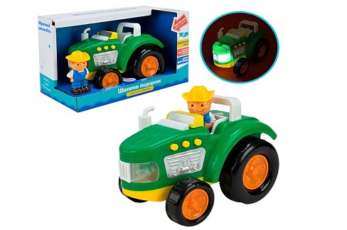 Машина муз. арт. PL-724-33 (72шт/2) Грайся та навчайся"батар., звук, світло, короб. 23,5*11,5*14,5с"