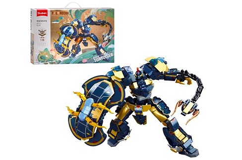 Конструктор SLUBAN M38-B1272 (12шт) робот, 27-20см, 685дет, в кор-ці, 47,5-33-7см