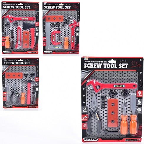 Набір iнструментів 666-0005-06 (96шт)9 предметів,4 види, на листі 34-24-4см