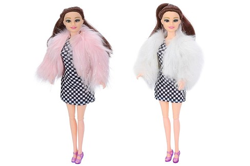 Лялька D166 (60шт) 29см, шарнірна, 2 кольори, у пакеті, 12-37-4см