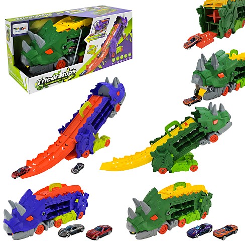 Трейлер арт. ZS-222 (16шт/2)   2кольора,2 машинки, у кор.  46*16*21см