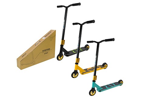 Самокат трюковий арт. TR2629 (6шт)  колеса PU 110мм,диск алюм 3 кольори,короб. 63*11*54 см