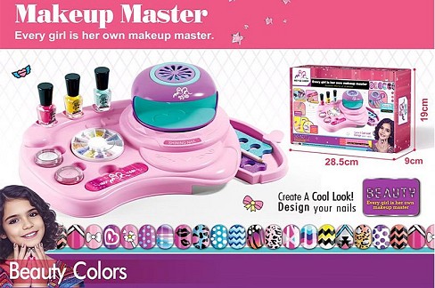 Набір для манікюра MYQ-F01 з лампою батар.кор.24,5*5*16,5 /36/