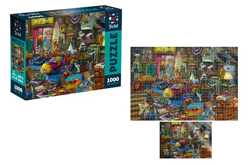 Пазли De.tail. Дитяча кімната 1000 деталей DT1000-09 (укр)