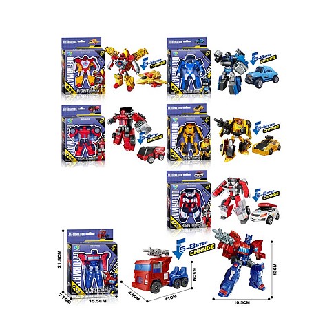 Робот  арт.788-23Y (120шт/2) 6 видів, короб 21,5*15,5*7,7см