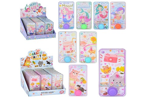 Водяна гра 2928T-1-2-24 УП24шт(216шт) 14,5-7-3см, 2 вид диспл (русалка, тварини) 24шт(4вид) в диспле