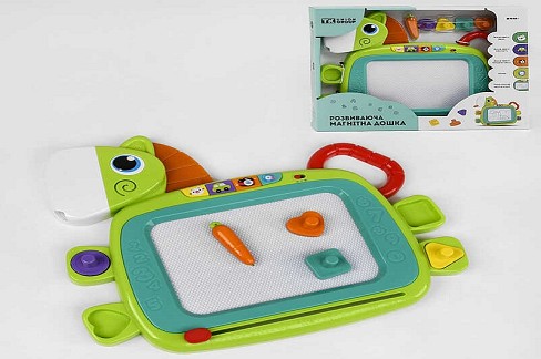 Дошка для малювання ТК 3131 (12/2) TK Group", КОЛЬОРОВА, магнітна, світлові та звукові ефекти, зі ш"