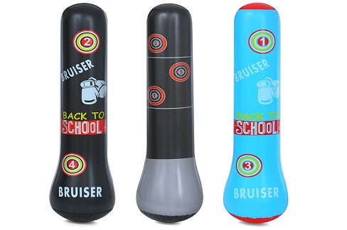 Боксерський набір MS 4770 (50шт) груша, надувна, 117см, діам 20см/діам30см, 3види, у пакеті, 19-23-2