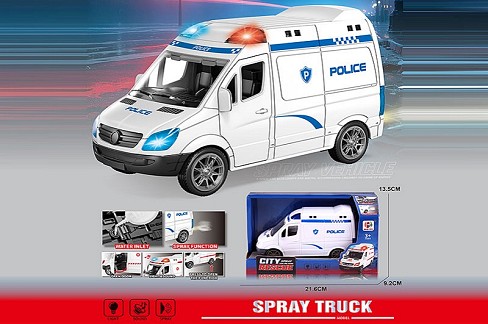 Машина POLICE арт.BJ315A (72шт/2) батар.свiтло,звук,пар,короб.21,6*13,5*9,2см
