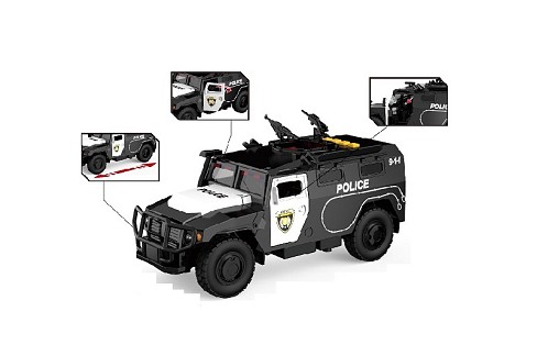 Джип WY 860 B (24) звуки, підсвічування, інерція, масштаб 1:16, відкриваються дверцята, гумові колес