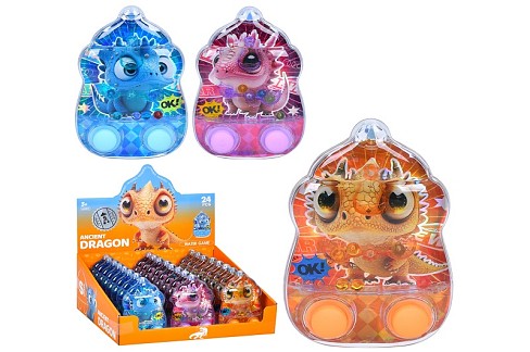 Водяна гра 2586S-AL24 УПАК24шт(216шт) 12-8-2,5см, принт-дракон, 24шт(3види) в дисплеї, 28-14,5-12см