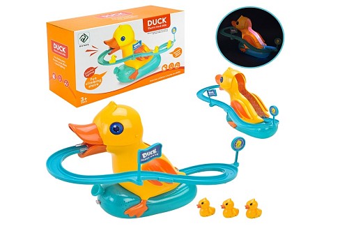 Іграшка  трек-серпантин арт. RD6022, Качка, муз, світ, р-р 30*16*21см, короб.25,5*9,6*14,6см