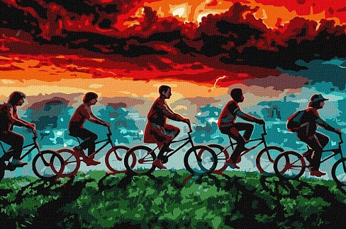 Картина по номерах Подорож у невідоме" 40х50см  KHO5224"