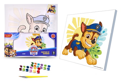 Набір для розпису по номерах 30х30 см QB913-011 Щенячий патруль: Гончик" qbee"