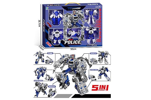 Трансформер арт. 788-96Y (18шт/2) 5 в 1,у короб.50*39*7,5см