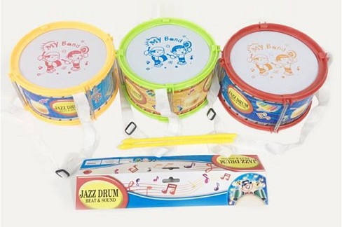 Барабан арт. 3511 (64шт/2) 3 кольри міікс,  пакет см