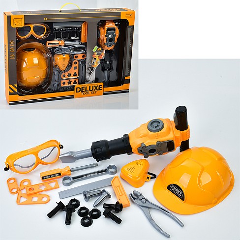 Набір інструментів HB3299-21 (12шт) відбійний молоток-рухлива деталь,плоскогубці, викрутка, болти, 2