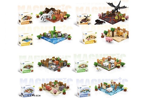 Конструктор арт. Z33001-Z33008 (48шт/2) 8 видiв,у короб.15*15*4см