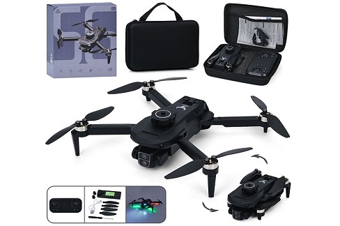 Квадрокоптер SG101MAX (6шт) р/к, акум, 35см, камера, світло, запасні лопаті, чохол, в кор-ці, 18,5-2