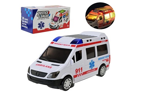 Іграшка машина батар арт. 89-603A  світ.,звук у коробцi 14*7*6см