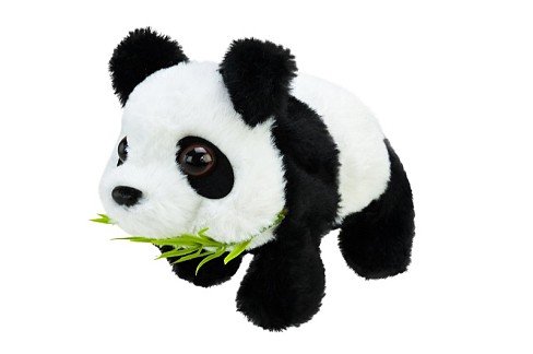 М'яка інтерактивна арт. C23902 (120шт) панда ходить, звук, рухає носом та вушками 15*9*12см