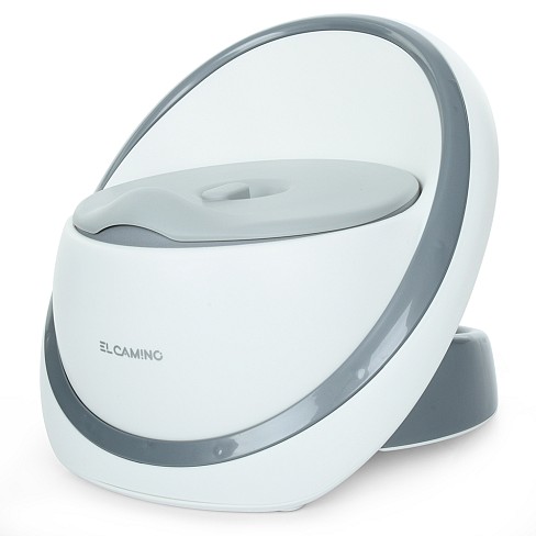 Горщик дитячий ME 1143 EGG POTTY Gray (1шт) з м'якою накладкою, 34,2*32,9*29,45, сірий