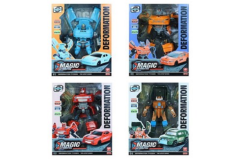 Трансформер арт. JJ304A-D (36шт/2) 4 види,у короб.,21*9,5*29,5см