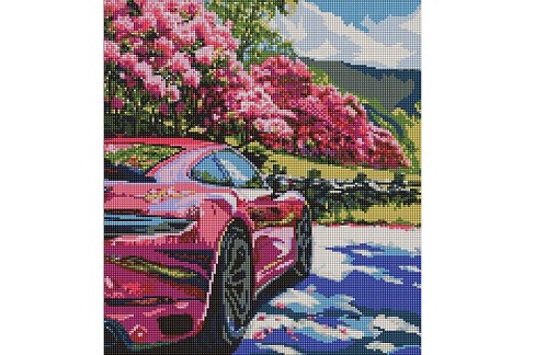 Набір з алмазною мозаїкою Рух у кольорі" 40х50см  AMO20113"