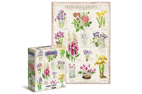 Пазл Easy-L «Ботаніка. Квітковий сад»  До300614