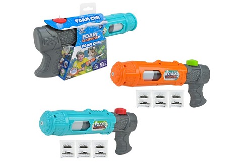 Водний пістолет арт. F9109-3 (48шт/2)  стріляє піною, у короб.24х4х13 см