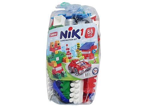 Конструктор дитячий NIK-1" (88 дет.) (кульок)  Юн1863"