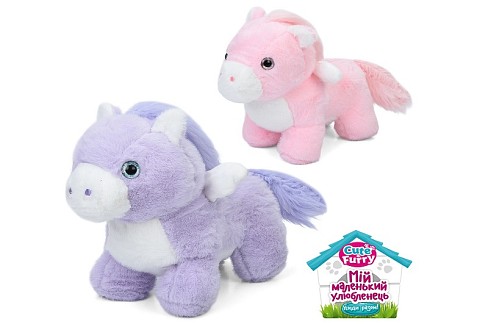 М'яка іграшка YG0280 (74шт)  конячка, пегас, 31-23-13см, 2 кольори