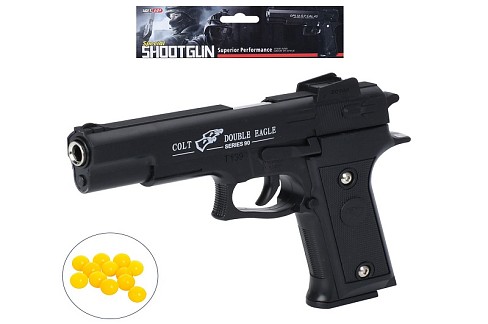 Пістолет T139-B (36шт) 21см, пластикові кулі, у пакеті, 17-29-3см