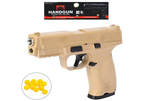 Пістолет Q5-3 (24шт) 20см, пластикові кулі, у пакеті, 17-25-3см