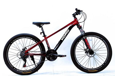 Велоcипед Спортивний Corso «Kord» 26 дюймів KD-26772 (1) рама алюмінієва 13’’, обладнання Shimano 2"