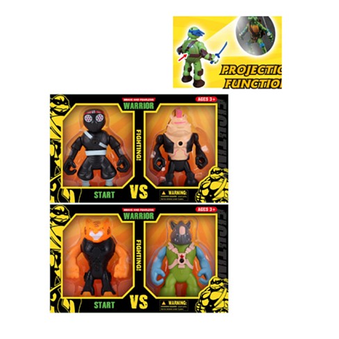 Фігурки для гри B7-2 (48шт) ЧН, 14,5см, 2шт, світло (проектор), 2 види, на бат(табл), в кор-ці, 17-2