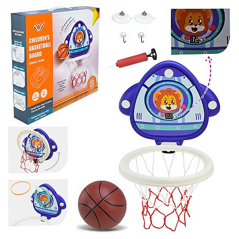 Набір для гри у баскетбол арт. 777-408A  Ракета 35*6,5*32 см звук,у кор