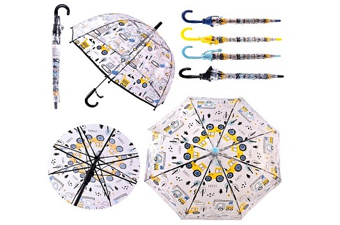 Парасолька арт. RST036A  (60шт/5) 4 види 8 спиць*50см купол 70см довжина 67см