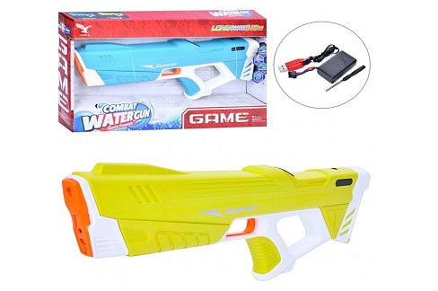 Водяний автомат 2302 (12шт) акум, 43см, USBзарядне, 2 кольори, в кор-ці, 45-26,5-6см