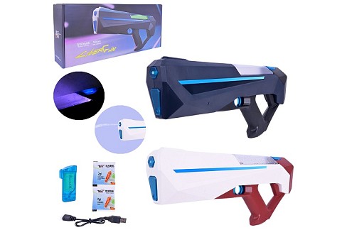 Водний пістолет арт. SQ08A (24шт) електричний на акум.батарейці 42 см в кор.