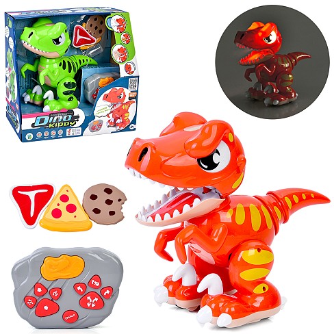 Динозавр 10622 (6шт) р/к2,4G, 24см, пара/дим, музика, звук, світло (міняє колір), змінюються режими