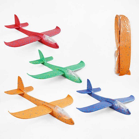 Планер M 50439 (160) 48 см, на батарейках, підсвітка, в пакеті, МІКС ВИДІВ