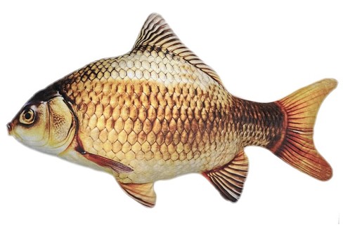 Іграшка м’яконабивна «КАРАСЬ ЗОЛОТИЙ 70см  K-G-70