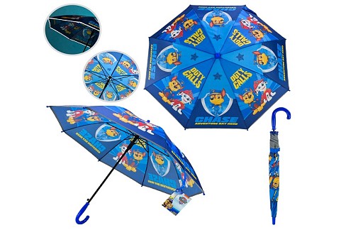 Парасолька дитяча Paw Patrol арт. PL82504 (60шт/5) 67см світловідбиваюча стрічка