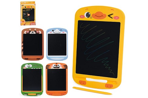 LCD планшет 050-89ACEGH (35шт) 8 дюймів, кольорова, 5 видів, бат-ці(табл), в кор-ці, 14,5-28-1,5см